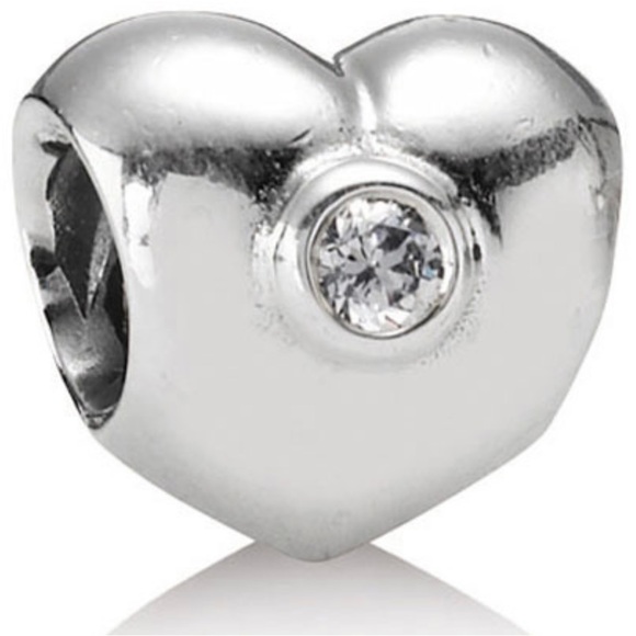 Authentic Pandora Puffy Heart Charm 🩷 Retired🩷 925 Sterling Silver - Picture 1 of 2